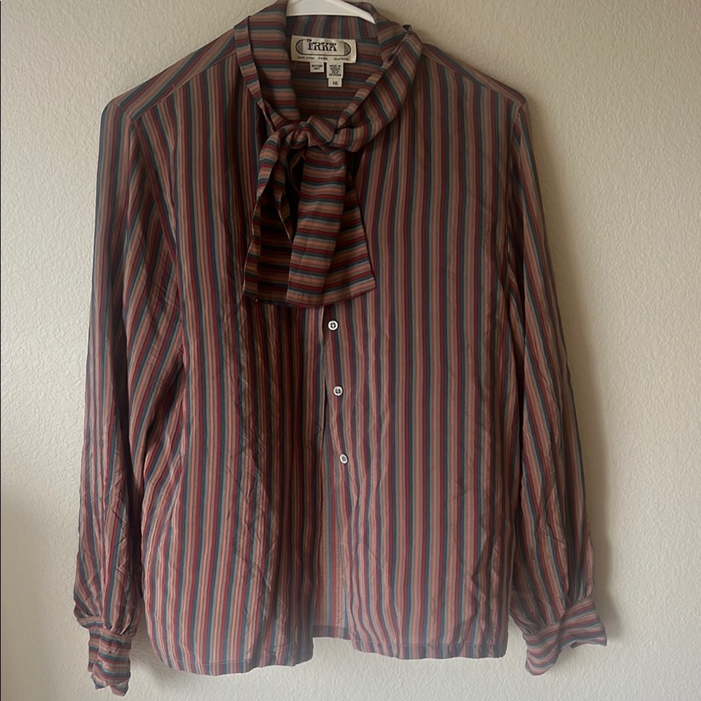 IRKA Multicolor Striped Blouse